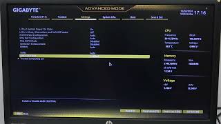 GIGABYTE B550 Gaming X  How to EnableDisable TPM  Configure Trusted Platform Module Settings [upl. by Epotimet]