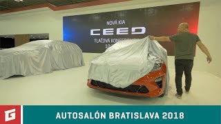 Autosalon Bratislava 2018 na jeden záber  GARAZTV [upl. by Burdelle]