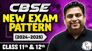 Important Update CBSE New Exam Pattern for Class 11 amp 12th 202425 [upl. by Ahsilahk]