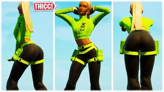 FORTNITE KYRA SKIN IS FINALLY AVAILABLE SHOWCASED WITH THE BEST DANCE EMOTES 🍑🔥❤️ [upl. by Tarsuss]