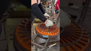 How a Beautiful Glass Bowl is Made sylcomlight [upl. by Leiuqeze]