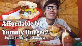 Discovering Joey’s Burgers and Sausages  Hidden Gem in Mandaluyong City 🍔🌭  Food Vlog [upl. by Vershen289]