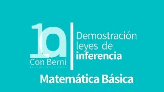 Leyes de inferencia I Demostración de 7 [upl. by Rehpinej]