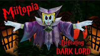 Miitopia DEFATTING DARK LORD [upl. by Harrat619]