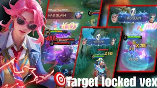 TARGET LOCKED YOU CANT ESCAPED 😎  SILVANNA BEST BUILD 2024 mobilelegends [upl. by Elletnahc995]