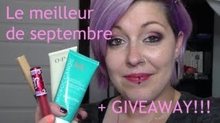 Le meilleur de septembre  Giveaway fermé [upl. by Aehtla]