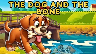 The Dog and the Bone English Short Stories For Children  Small Moral Story for Kids [upl. by Assilim398]