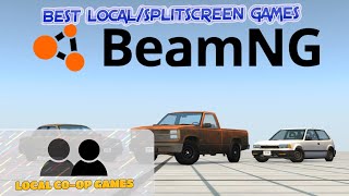 BeamNGdrive Multiplayer Gameplay  How to Play Local Multiseat [upl. by Waltner]