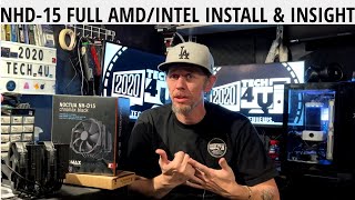 Noctua NHD15 Install Guide for AMDIntel Need help Watch this and be done [upl. by Alidia374]