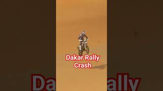 Dakar Rally Crash 2024  Bike dakar dakar2024 dakardesertrally dakarlives داكار [upl. by Cohn389]