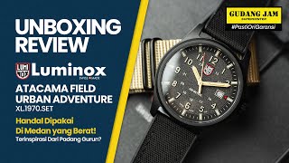 Pesona GURUN ATACAMA Dalam Satu Jam Tangan  Unboxing Review Luminox XL1970SET [upl. by Kelam]