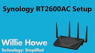 Synology RT2600AC Router Setup [upl. by Normandy]