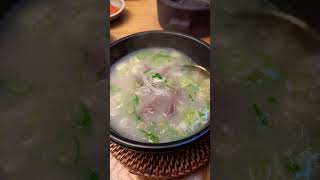 Seolleongtang ox bone soup at Seoul Station Korea shorts fyp korea foodie [upl. by Lil669]