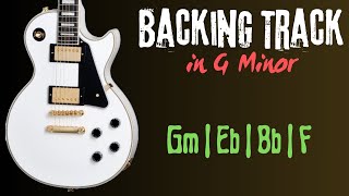 Rock in G minor Backing Track  75 BPM [upl. by Frans]