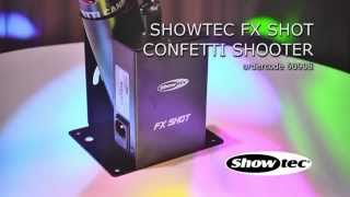 Showtec FX Shot Confetti ordercode 60908 [upl. by Edmonda630]