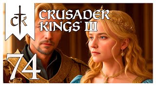 CRUSADER KINGS III  Ep 74  Aquitania es lo peor [upl. by Ziza]