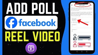 How To Add Poll on Facebook Reels 2024 [upl. by Tiemroth48]