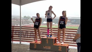 Boerne Champion sophomore Elizabeth Leachman qualifies for USA Track amp Field Olympic Trials [upl. by Seravat]