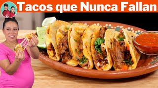 Estos TACOS son Tan Ricos que Nunca FALLAN  de Carne Deshebrada [upl. by Ahsatam]