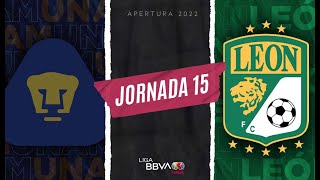 Resumen Pumas vs León  J15 Liga BBVA MX Femenil [upl. by Inama]