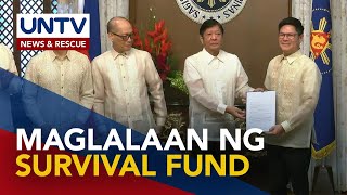 People’s Survival Fund para sa climate change adaptation projects iprinisinta na kay PBBM [upl. by Intruok174]