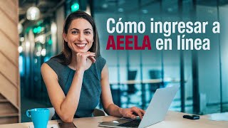 Cómo ingresar a AEELA en línea [upl. by Adner]