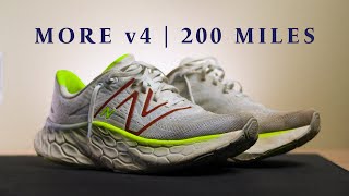 Best budget MAX CUSHION Running Shoe  NEW BALANCE More v4 REVIEW [upl. by Tamsky]