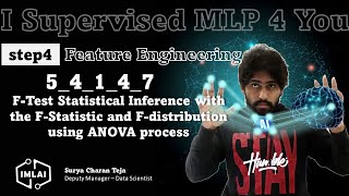 54147 F Test Statistical Inference with the F Statistic and F distribution using ANOVA process [upl. by Anire]