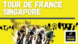 Tour de France Criterium Singapore 2024  The Worlds Best Cyclists Compete 🚴‍♂️🌆 [upl. by Ydissak]