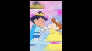 kazama himawari love story ❤️💜💚 edit ❤️ love shinchan cute [upl. by Chastity997]