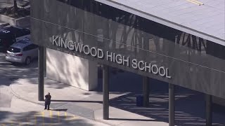 Houston news Report of weapon at Kingwood High School was false alarm [upl. by Akinad]