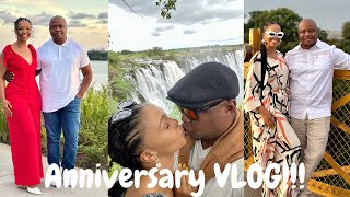 Our 5th Wedding Anniversary Weekend in Zambia 🇿🇲 [upl. by Doggett]