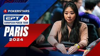 EPT Paris 2024  €5K Main Event  DAY 2  PokerStars [upl. by Thaxter]