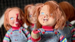 Childs Play 2 Mezco Designer Series Mega Scale Talking Chucky [upl. by Barbette]