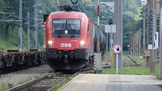 Bahnhof PayerbachReichenau am 682018 Semmeringbahn [upl. by Ireland605]