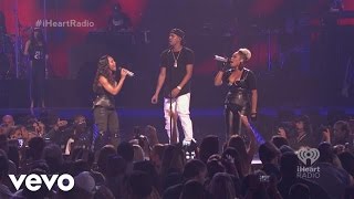 J Cole  Crooked Smile Live at iHeartRadio Music Festival [upl. by Tterb477]