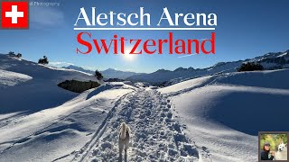 Riederalp Aletsch Arena  Aletsch Gletscher  Switzerland 4K [upl. by Ial437]