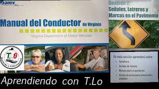 SECCION 2 MANUAL DEL CONDUCTOR VA DMV [upl. by Lorin]