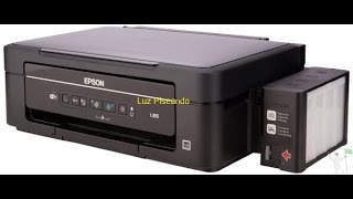 Como Limpar as Almofadas Epson L355 2016 [upl. by Earised]