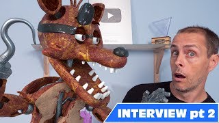 Real fnaf Foxy Interview  Part 2  shocking confession [upl. by Jacki]