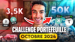 🚨 ACHAT DE 4 CRYPTOS  CHALLENGE PORTEFEUILLE OCTOBRE 2024 🔥 [upl. by Elton832]