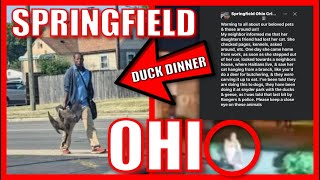 Haitian Illegals are EATING Ducks PETS amp Other Animals in Springfield Ohio 🦆 [upl. by Hewe]