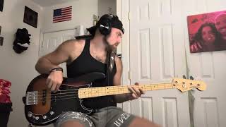 Shooting Star by Bad Company Bass Cover to a Bassless Track [upl. by Noivaz]