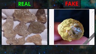 Real VS Fake Libyan Desert Glass tektite geology crystals minerals science gemstone [upl. by Abbotsen]