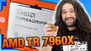 AMD Threadripper 7960X 24Core CPU Review amp Benchmarks vs 7980X 7970X [upl. by Peugia384]