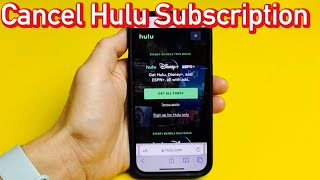 How to Cancel or Pause Hulu Subscription [upl. by Nonnad]