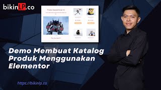 Demo Membuat Katalog Produk Menggunakan Elementor [upl. by Caswell721]