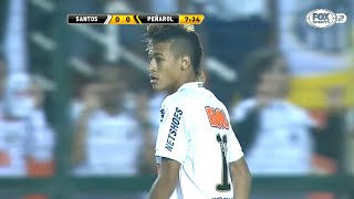 Neymar vs Penarol H Copa Libertadores Final 2011 HD 1080i by xOliveira7 [upl. by Petersen]