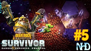 Deep Rock Galactic Survivor CRSPR Flamethrower Mastery Crystalline Caverns  Driller 5 [upl. by Rosalynd]