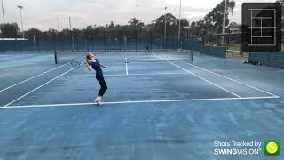 Ella Fitcher  Fall 2025  Womens Tennis [upl. by Ahsayn99]